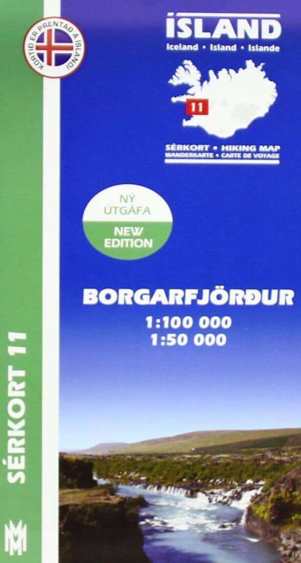 Borgarfjordur | Mal og menning Road Map 