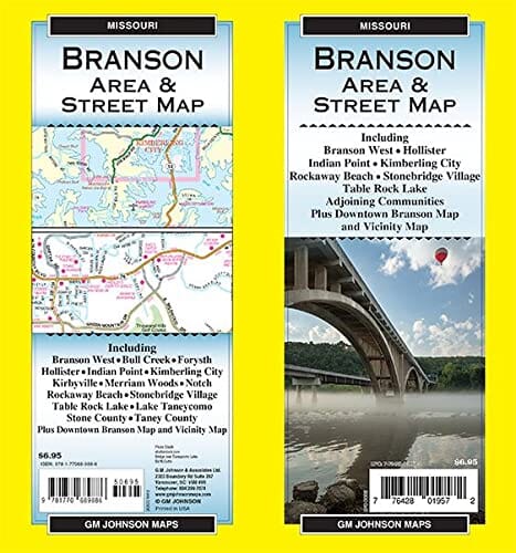 Branson, Missouri | GM Johnson carte pliée GM Johnson 