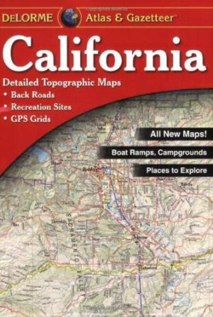 California Atlas and Gazetteer | DeLorme Atlas 