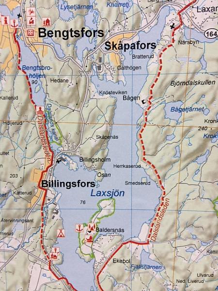 Carte cycliste n° 17 - Bohuslän Sud (Suède) | Norstedts carte pliée Norstedts 