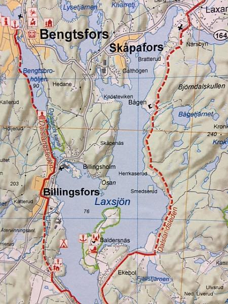 Carte cycliste n° 17 - Bohuslän Sud (Suède) | Norstedts carte pliée Norstedts 