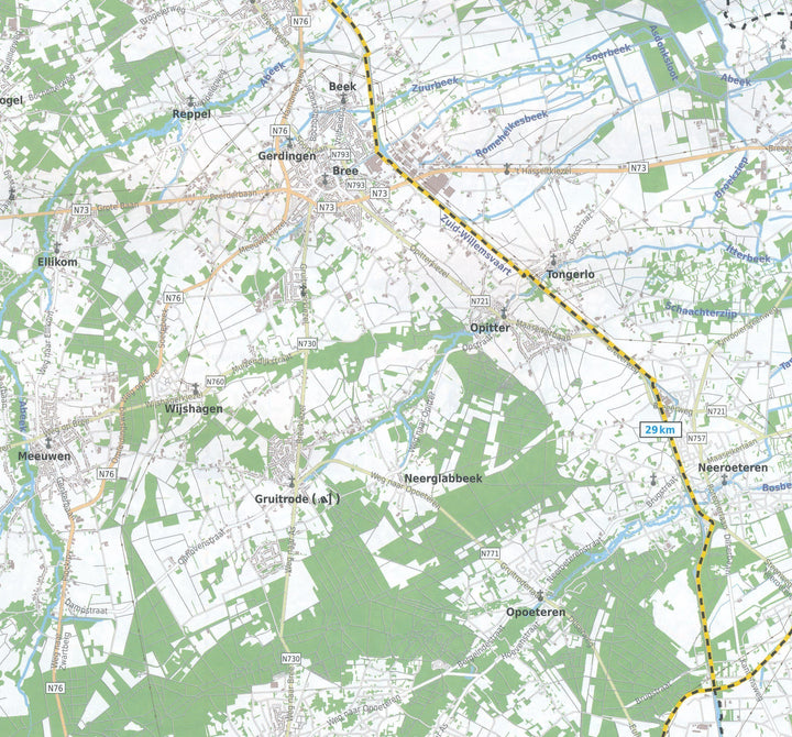 Carte cyclotouristique n° 3 - Calais | Alta Via carte pliée Alta Via 