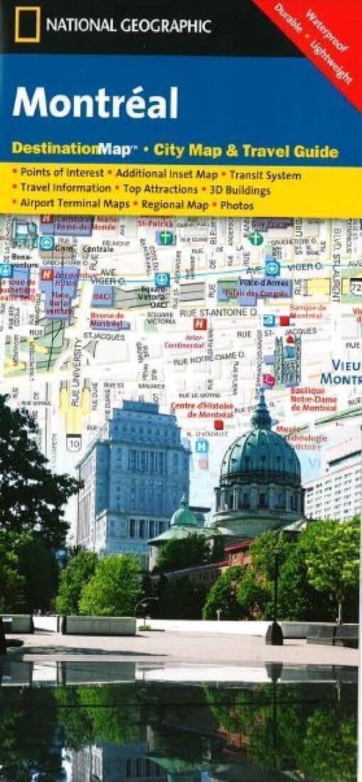 Montreal (Quebec) Destination Map | National Geographic