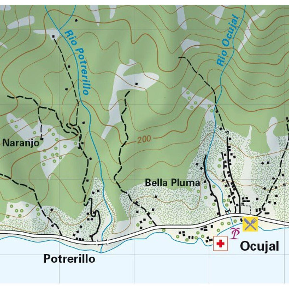 Carte de randonnée et d'escalade - Turquino Pico + Havanna/Santiago/Bayamo (Cuba) | Climbing Map carte pliée Climbing Map 