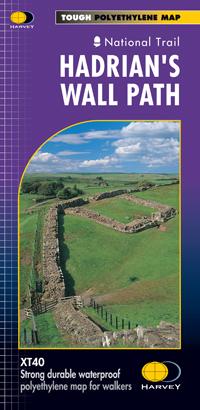 Carte de randonnée - Hadrian's Wall Path XT40 | Harvey Maps - National Trail maps carte pliée Harvey Maps 