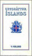 Carte de randonnée Islande - Dettifoss 82 | Ferdakort - atlaskort carte pliée Ferdakort 