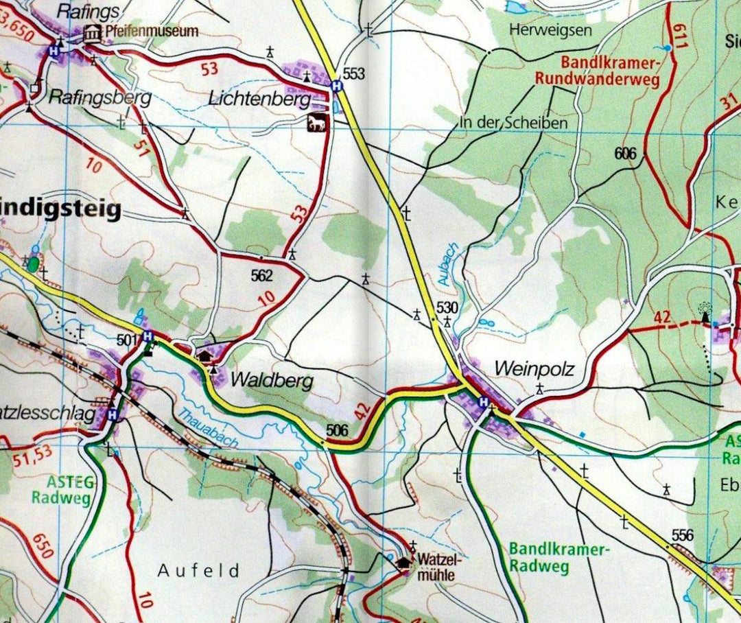 Carte de randonnée n° 004 - Füssen, Außerfern (Allemagne, Autriche) | Kompass carte pliée Kompass 