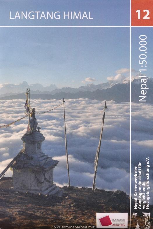 Carte de randonnée n° 12 - Langtang (Népal) | Nelles Verlag carte pliée Nelles Verlag 