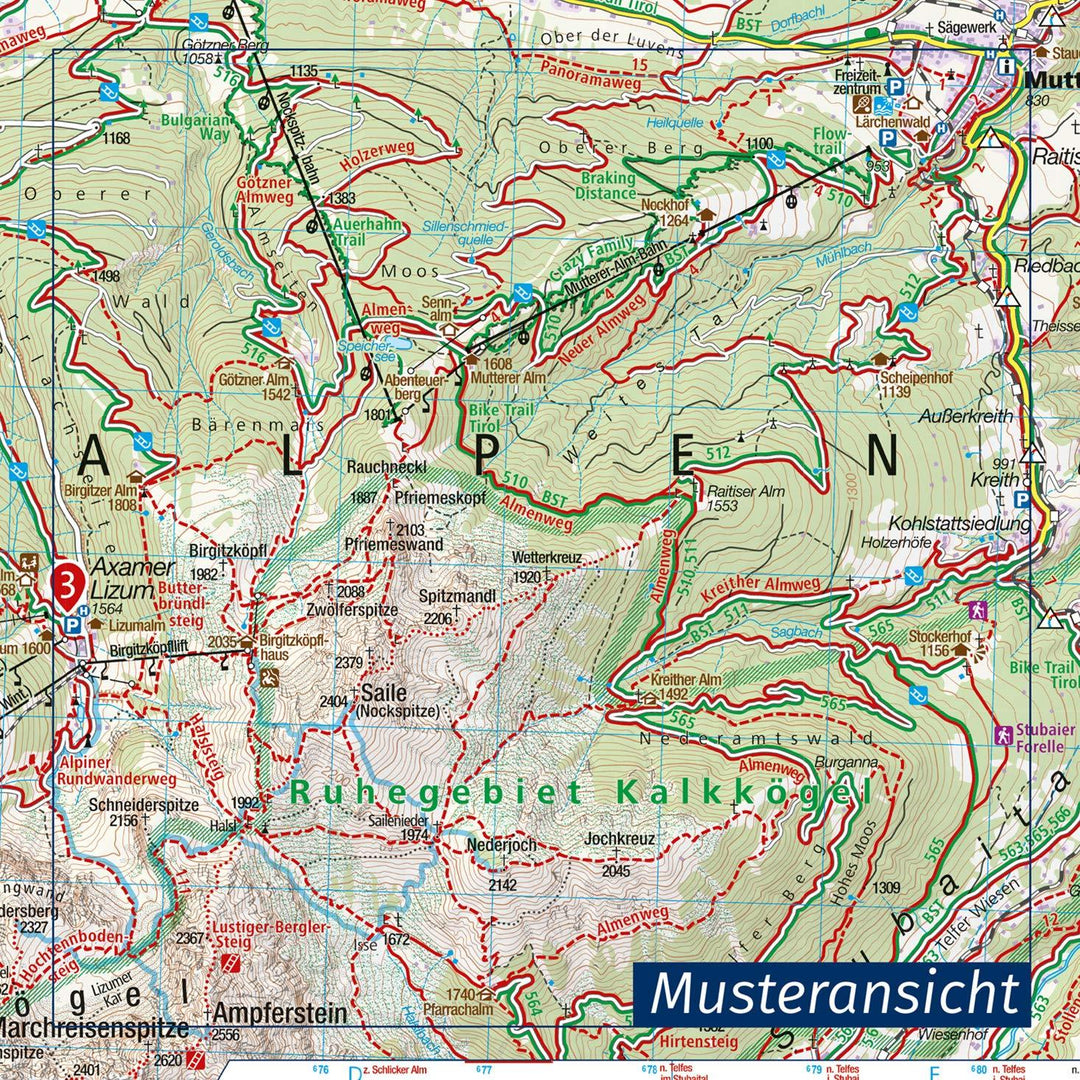 Carte de randonnée n° 2221 - Alsace, massif des Vosges Central, lot de 2 cartes | Kompass carte pliée Kompass 