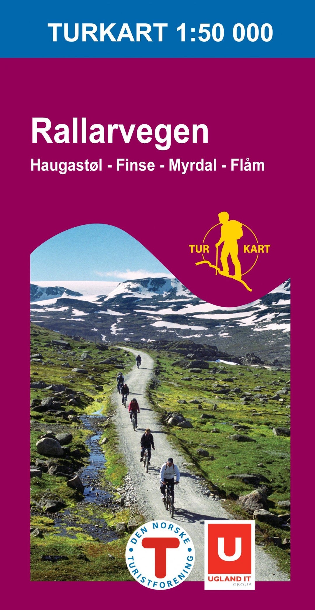 Hiking Map # 2744 - RALLARVEGEN (Norway) | Nordeca - Turkart 1/50 000