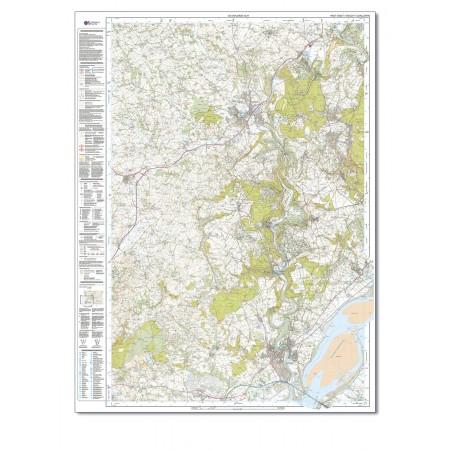 Carte de randonnée n° OL014 - Wye Valley, Forest of Dean, Dyfryn Gwy (Grande Bretagne) | Ordnance Survey - Explorer carte pliée Ordnance Survey 