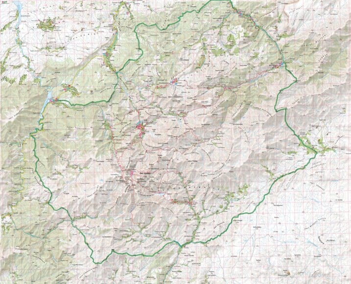 Carte de randonnée plastifiée - Jbel Toubkal (Haut Atlas marocain) | TerraQuest carte pliée Terra Quest 