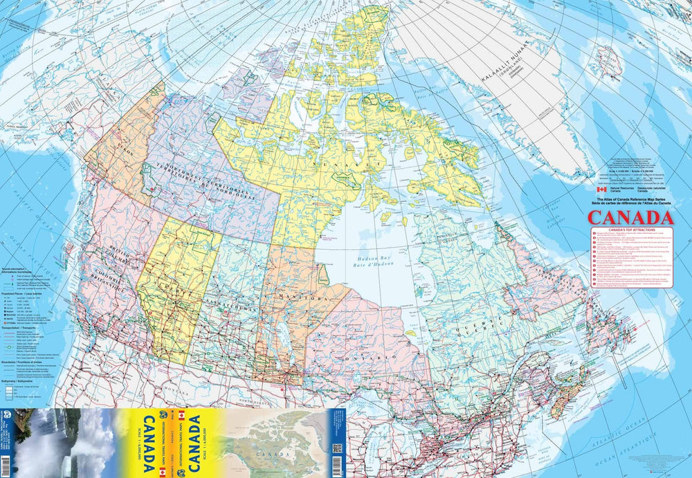 Carte du Canada | ITM - La Compagnie des Cartes