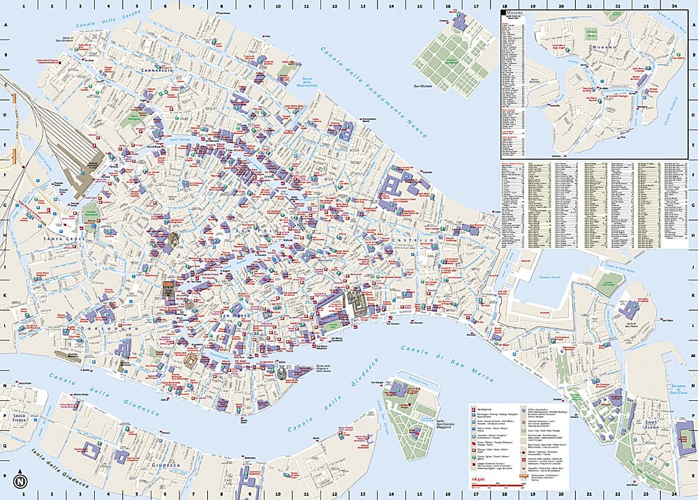 Carte de voyage - Venise (Italie) | National Geographic Maps carte pliée National Geographic 