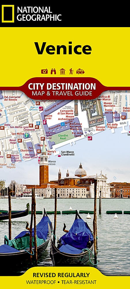 Carte de voyage - Venise (Italie) | National Geographic Maps carte pliée National Geographic 