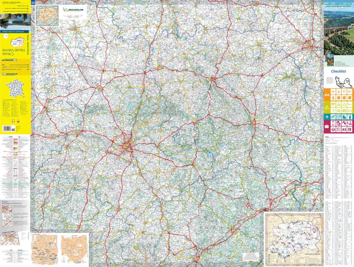 Carte Michelin de la France No.23 古い地図 Carte Michelin de la France No.23 古い地図 Carte Michelin de