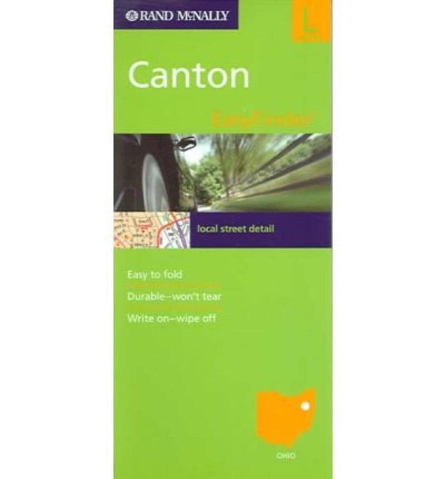 Canton Easyfinder Street Map | Rand McNally Road Map 