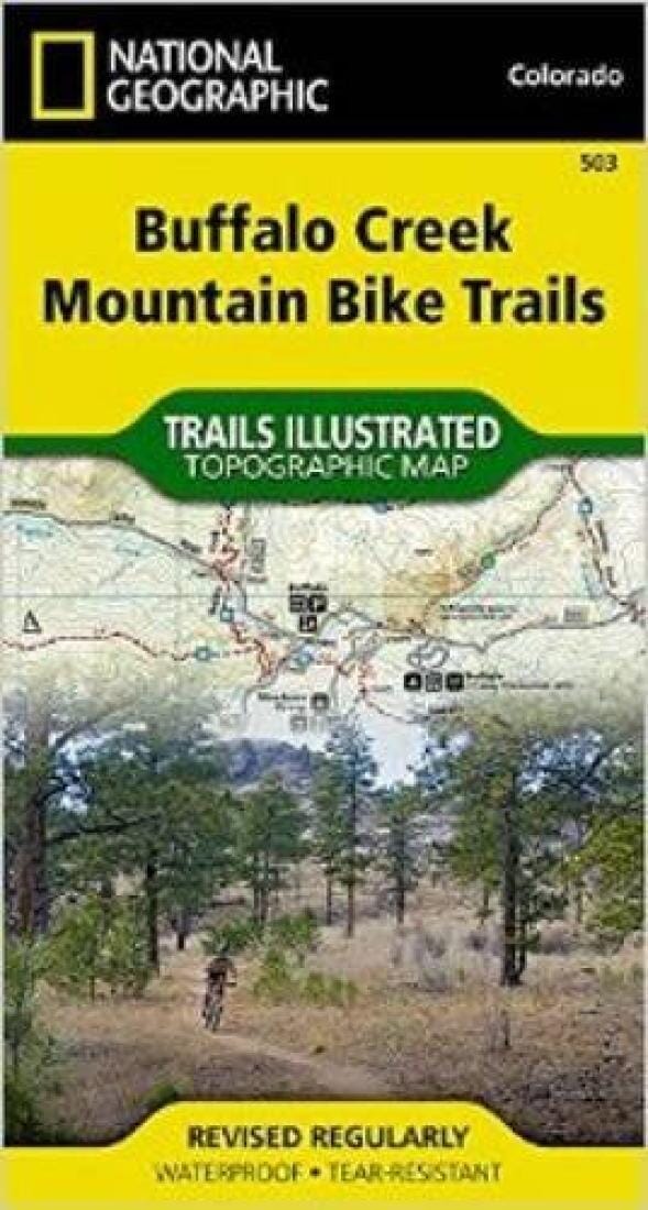 Trails map of Buffalo Creek Mountain Bike (Colorado) - # 503 | National Geographic