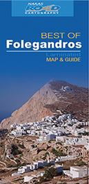 Carte détaillée - Folegandros | Road Editions - Best Of carte pliée Road Editions 