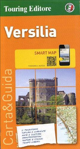 Carte détaillée + guide - Versilia (Toscane) | Touring Club Italiano carte pliée Touring 