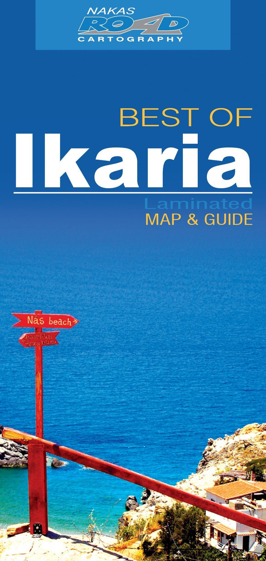 Carte détaillée - Ikaria | Road Editions - Best Of carte pliée Road Editions 