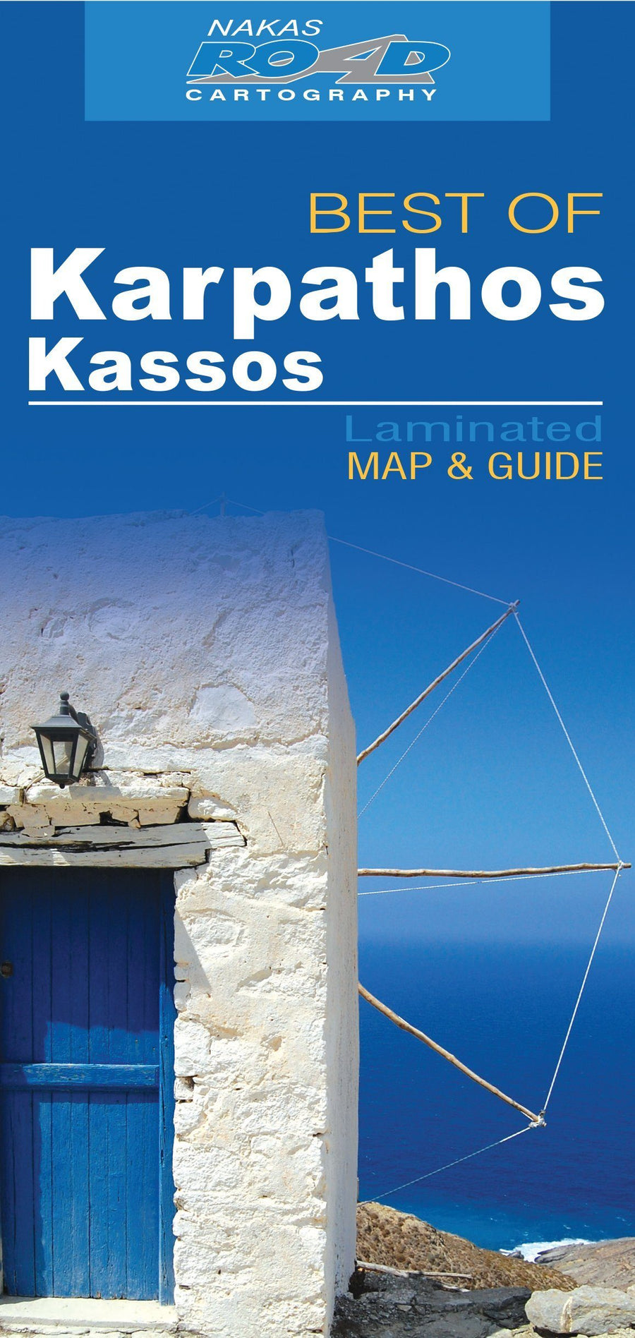 Carte détaillée - Karpathos & Kassos | Road Editions - Best Of carte pliée Road Editions 