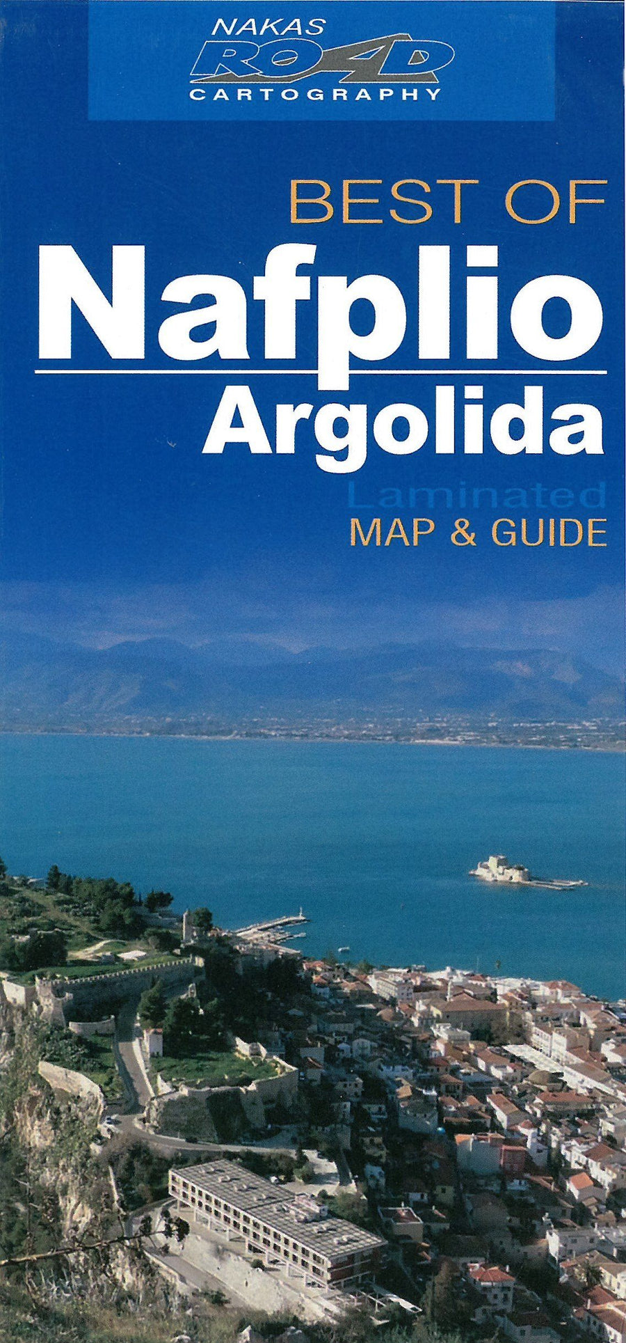 Carte détaillée - Nafplio - Argolida | Road Editions - Best Of carte pliée Road Editions 