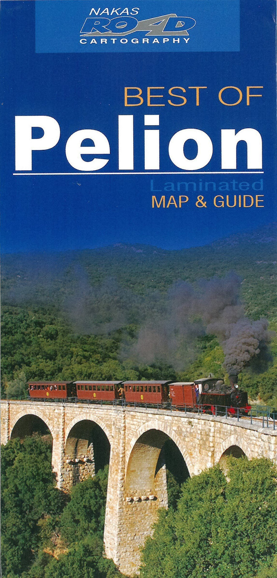 Carte détaillée - Pélion | Road Editions- Best Of carte pliée Road Editions 