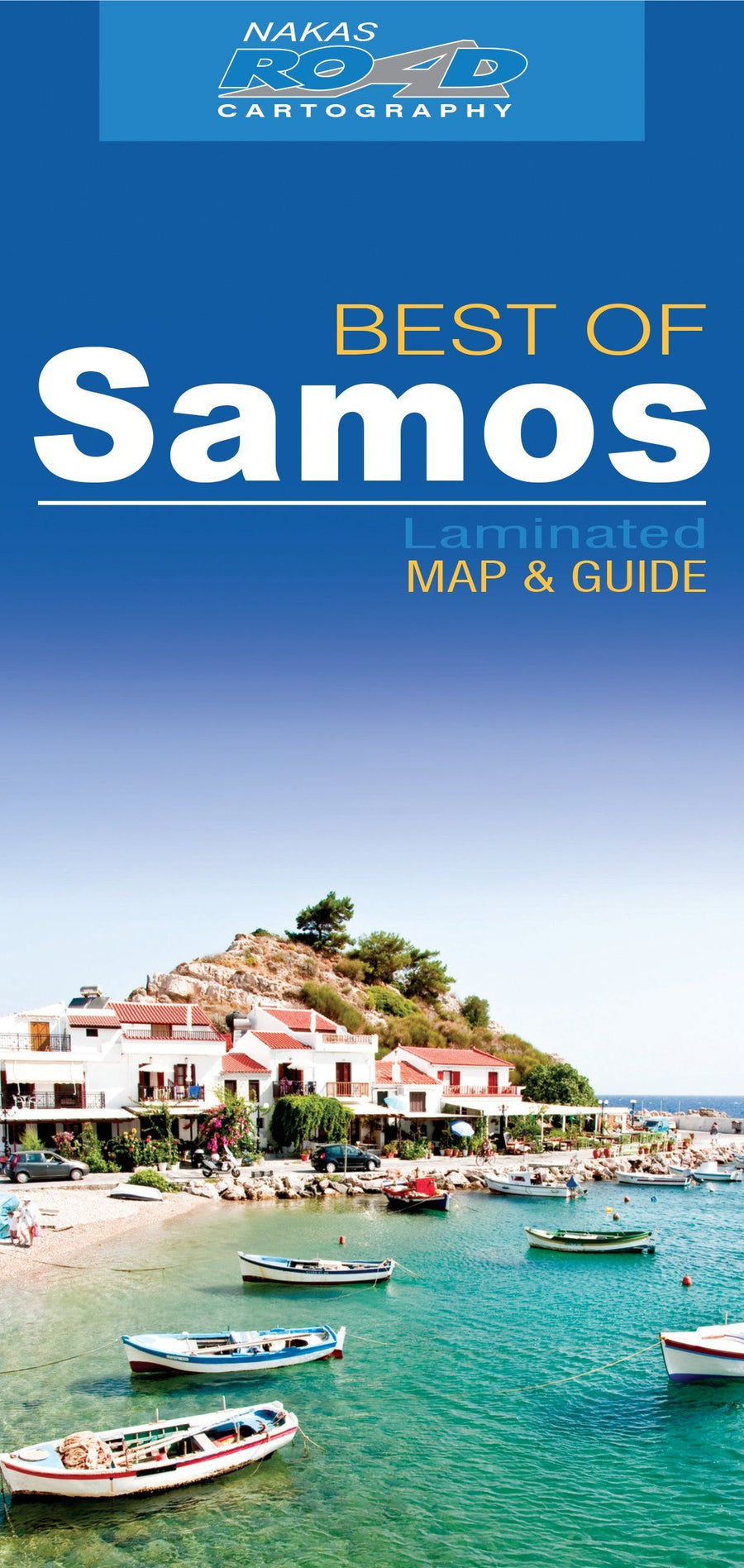 Carte détaillée - Samos | Road Editions - Best Of carte pliée Road Editions 