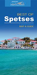 Carte détaillée - Spetses | Road Editions - Best Of carte pliée Road Editions 