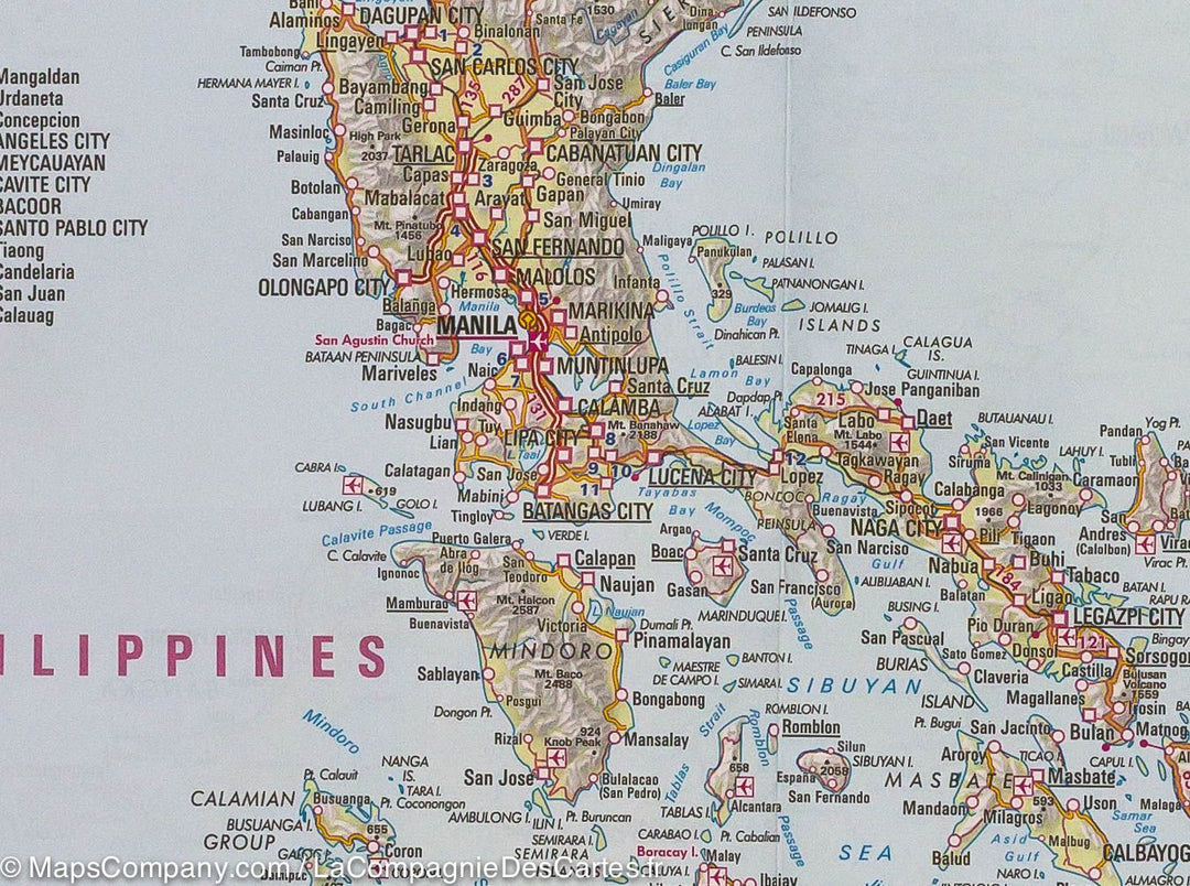 Carte générale imperméable - Sud-est asiatique | Nelles Map carte pliée Nelles Verlag 