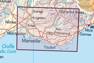 Carte murale en relief - Provence | IGN carte relief grande dimension IGN 