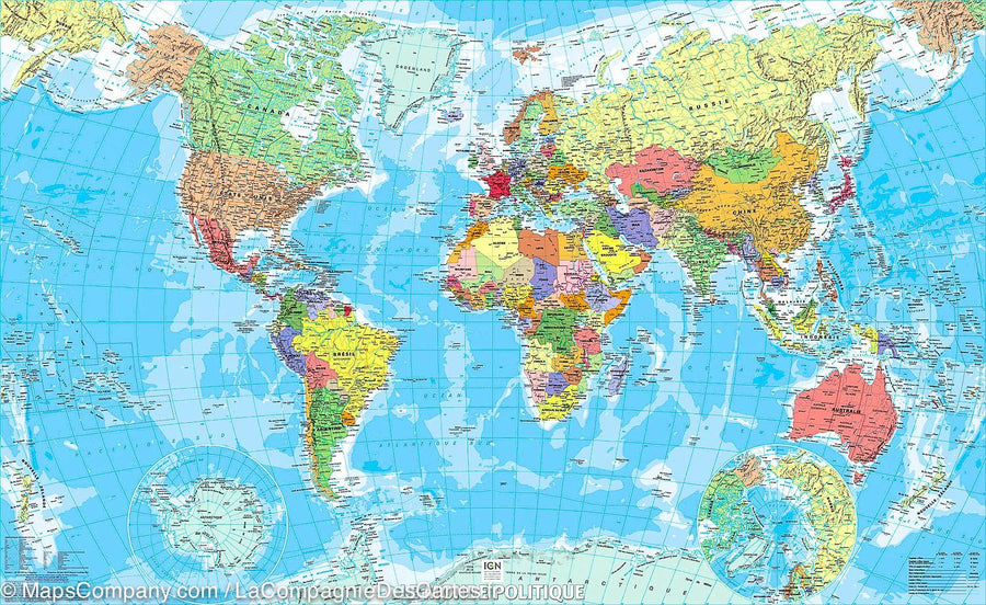 All our World Planispheres and Posters  The Card Company – Page 2 –  MapsCompany - Travel and hiking maps