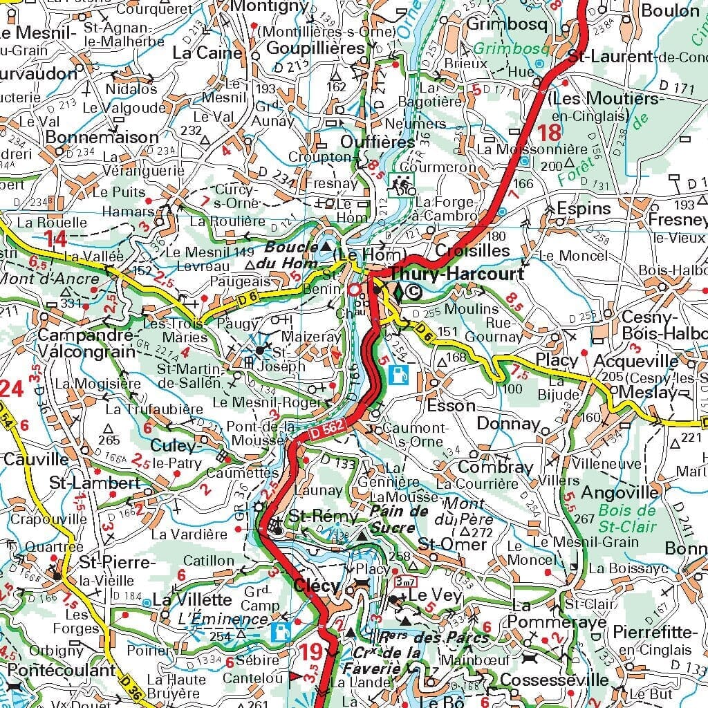 Carte régionale n° 513 - Normandie 2022 | Michelin carte pliée Michelin 