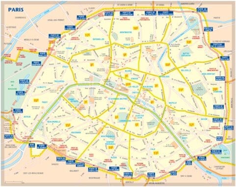 Carte régionale n° 514 - Ile-de-France 2022 | Michelin carte pliée Michelin 