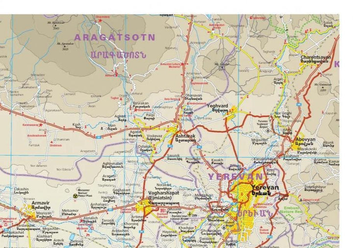 Carte routière - Arménie | Reise Know How carte pliée Reise Know-How 