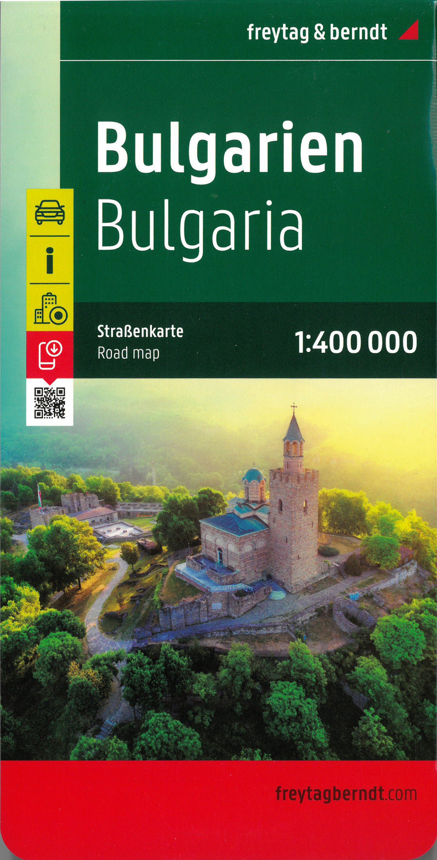 Carte routière - Bulgarie | Freytag & Berndt carte pliée Freytag & Berndt 