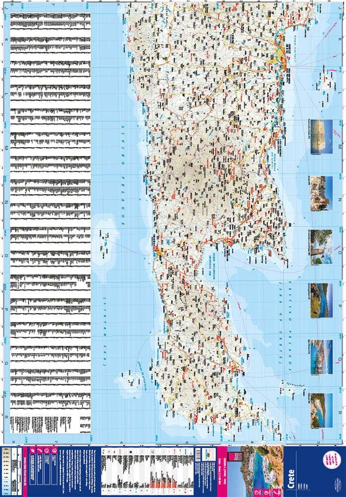 Carte routière - Crète (Grèce) | Reise Know How carte pliée Reise Know-How 