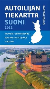 Carte routière - Finlande - Édition 2022 | Karttakeskus carte pliée Karttakeskus 