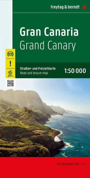 Carte routière - Grande Canarie (Iles Canaries) | Freytag & Berndt carte pliée Freytag & Berndt 