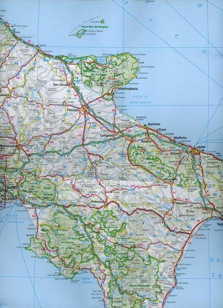 Road Map - Italy | Kümmerly & Frey – MapsCompany - Travel and hiking maps