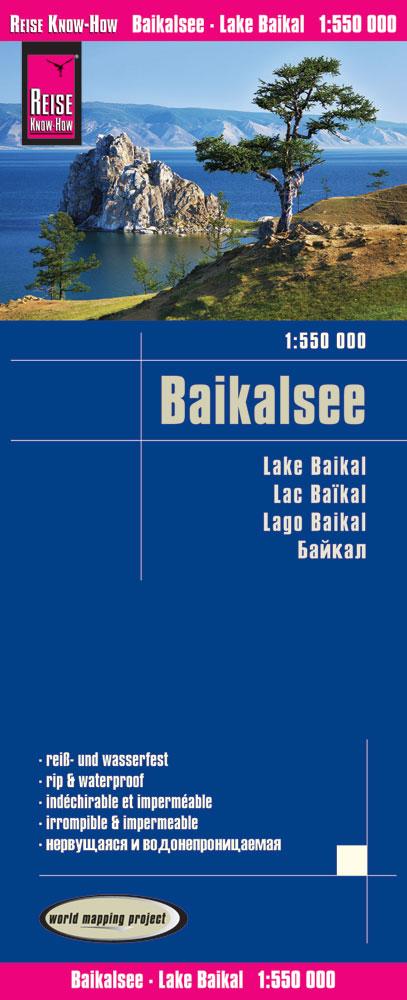 Carte routière - Lac Baïkal | Reise Know How carte pliée Reise Know-How 