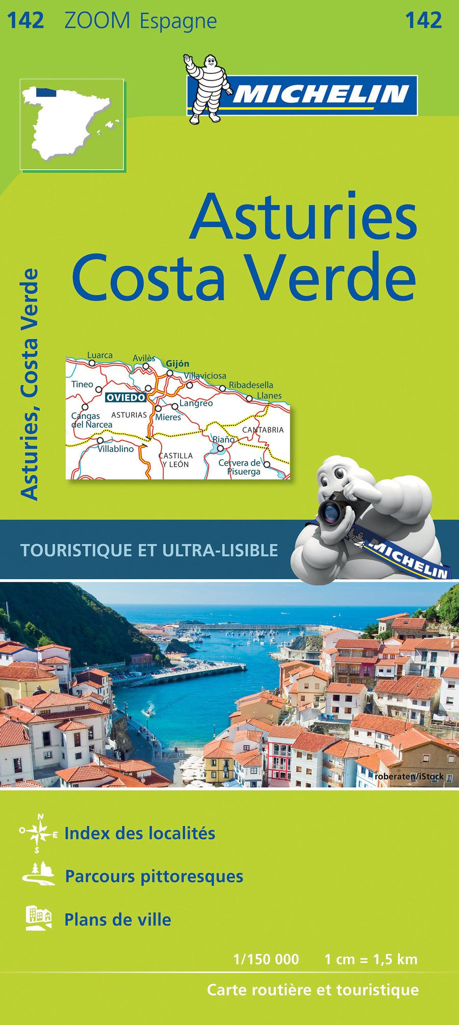 Carte routière n° 142 - Asturies & Costa Verde | Michelin carte pliée Michelin 