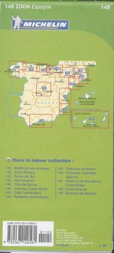 Carte routière n° 148 - Costa Dorada (Espagne) | Michelin carte pliée Michelin 