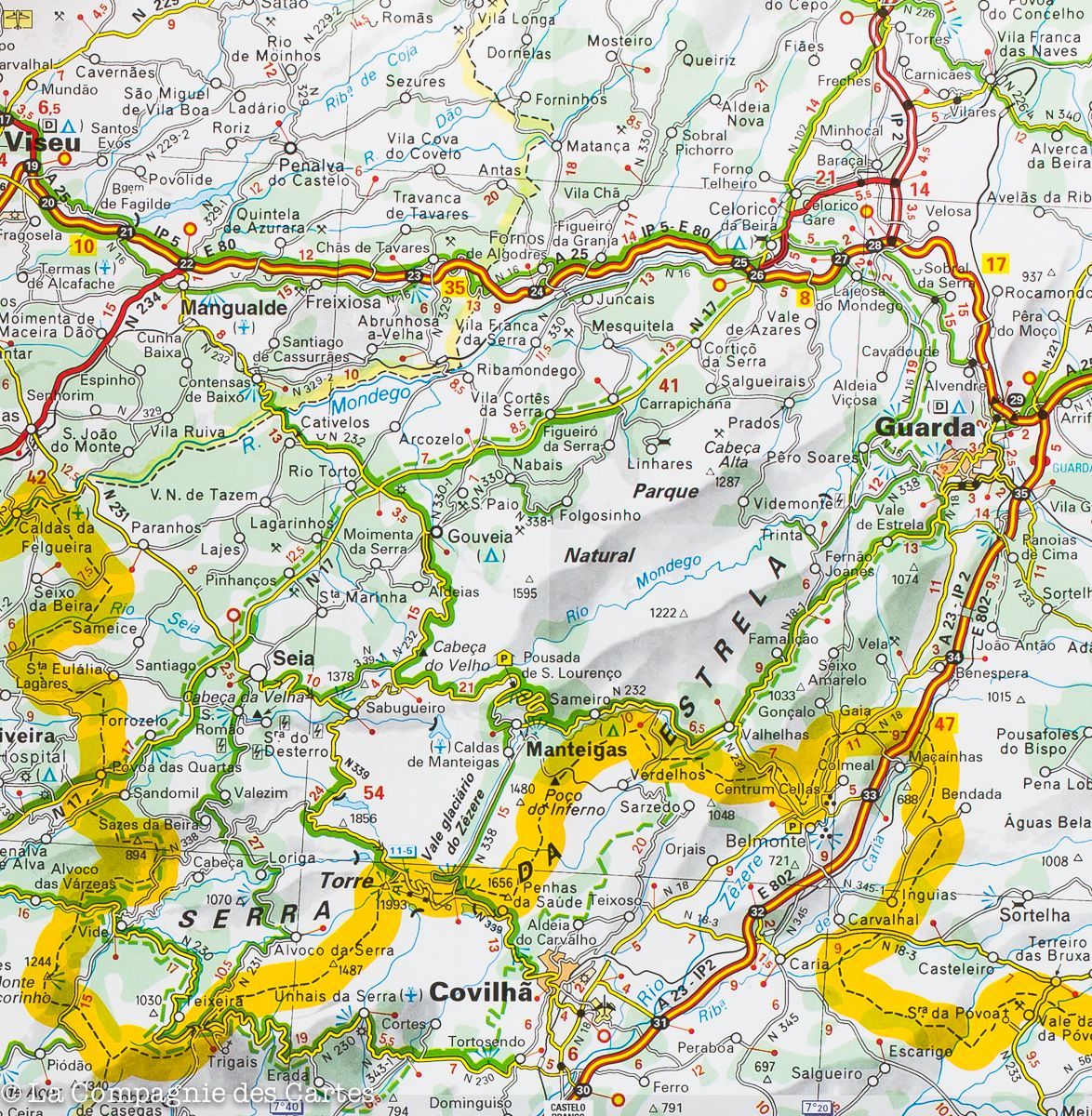 Mapa Regional Portugal Norte by Various