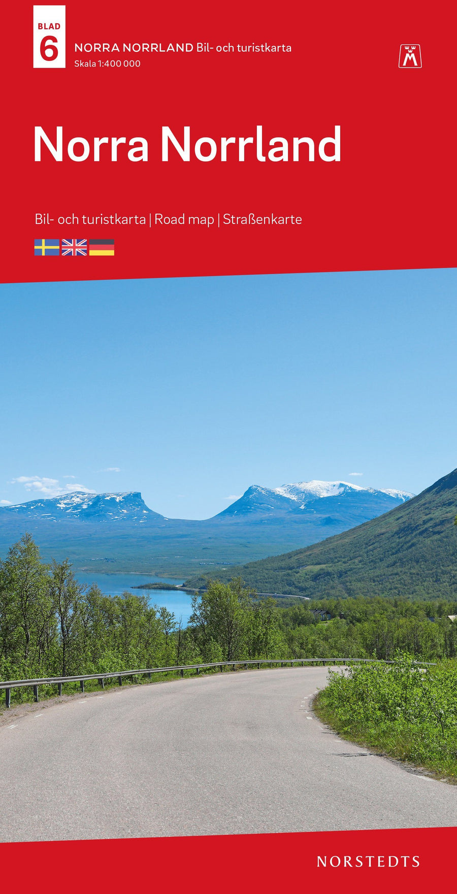 Carte routière n° 6 - Suède Laponie | Norstedts carte pliée Norstedts 