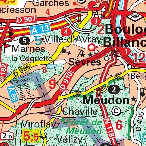 Carte routière n° 706 - France Nord-Ouest 2023 | Michelin carte pliée Michelin 