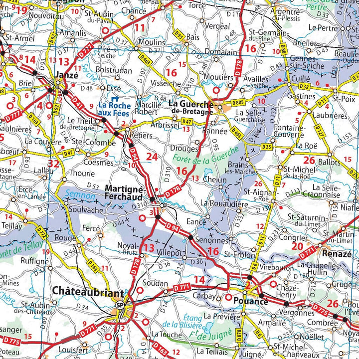 Carte routière n° 706 - France Nord-Ouest 2023 | Michelin carte pliée Michelin 