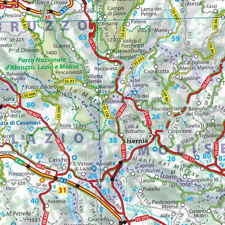 Carte routière n° 735 - Italie 2022 | Michelin carte pliée Michelin 