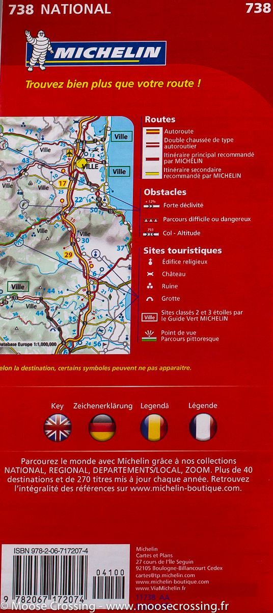 Carte routière de la Roumanie | Michelin - La Compagnie des Cartes